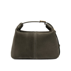 Women hand bag 037g suede olive