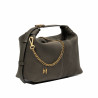 Women hand bag 037g suede olive