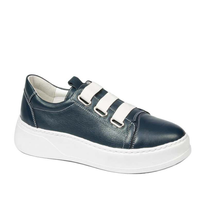 Teenagers stylish, elegant shoes 8007 indigo