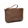 Women hand bag 211g chocolate brown
