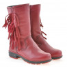Children knee boots 3208 burgundy