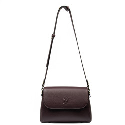 Women shoulder bag 040g black cherry