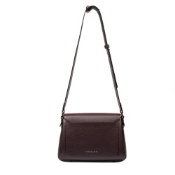 Women shoulder bag 040g black cherry