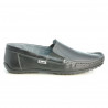 Men loafers, moccasins 777 biz black