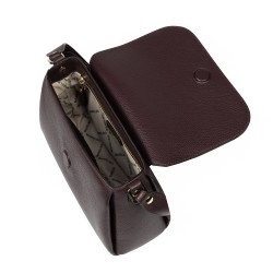 Women shoulder bag 040g black cherry