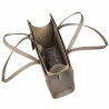 Women shoulder bag 047g taupe caviar