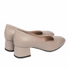 Women stylish, elegant shoes 1331 beige