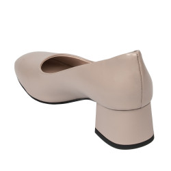 Women stylish, elegant shoes 1331 beige