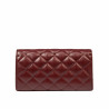 Women shoulder bag 048g burgundy