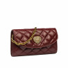 Women shoulder bag 048g burgundy