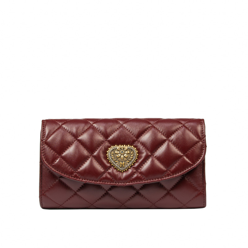 Women shoulder bag 048g burgundy