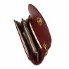 Women shoulder bag 048g burgundy
