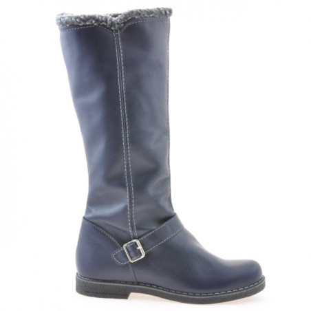 Women knee boots 3248 biz indigo