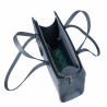 Women shoulder bag 047g 01 petrol caviar