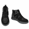 Men boots 4153 bufo black+gray