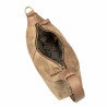 Women hand bag 037-1g suede nude