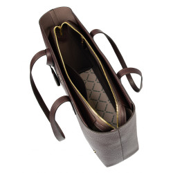 Women shoulder bag 034g dark burgundy