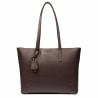 Women shoulder bag 034g dark burgundy