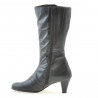 Women knee boots 1107 black