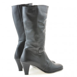 Women knee boots 1107 black