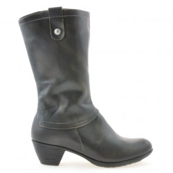 Women knee boots 3228 a beige