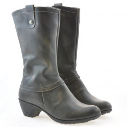 Women knee boots 3228 a beige