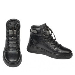 Teenagers boots 4013 black combined