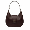 Women shoulder bag 050g dark burgundy