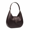 Women shoulder bag 050g dark burgundy