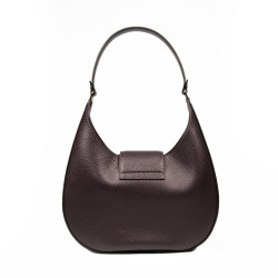 Women shoulder bag 050g dark burgundy