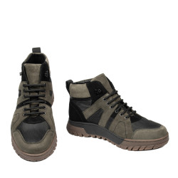 Men boots 4153 bufo kaki+black