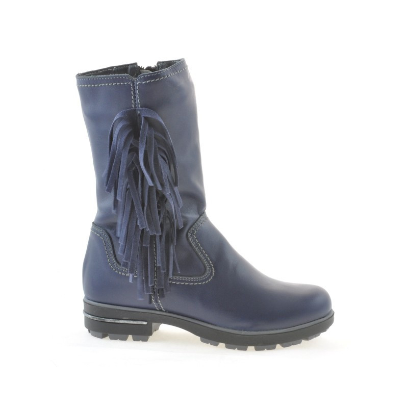 Children knee boots 3208 indigo