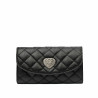 Women shoulder bag 048g 01 black caviar