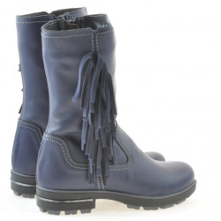Children knee boots 3208 indigo