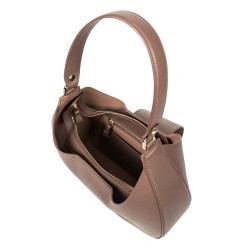 Women shoulder bag 050g biz cognac