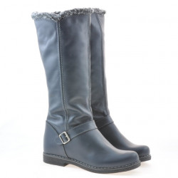 Women knee boots 3248 indigo 