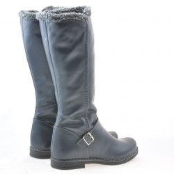 Women knee boots 3248 indigo 