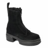 Women boots 3418 black velour