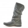 Women knee boots 257 crep gray
