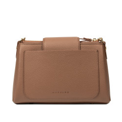 Women shoulder bag 051g biz cognac