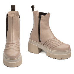 Women boots 3413 beige