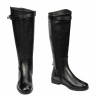 Women knee boots 3420 black