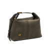 Women hand bag 037-1g suede olive