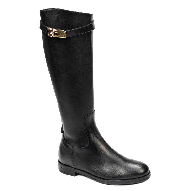 Women knee boots 3420 black
