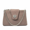 Women shoulder bag 051g 01 camoscio sandstone