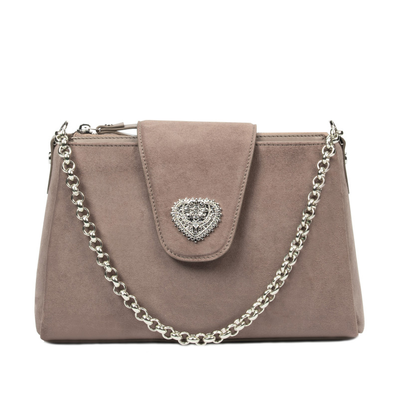 Women shoulder bag 051g 01 camoscio sandstone