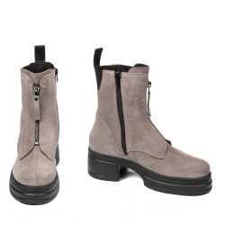 Women boots 3418 sand velour