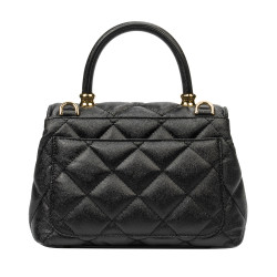 Women shoulder bag 049g black caviar
