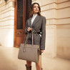 Women shoulder bag 047g taupe caviar lifestyle