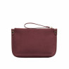Women hand bag 211g burgundy camoscio